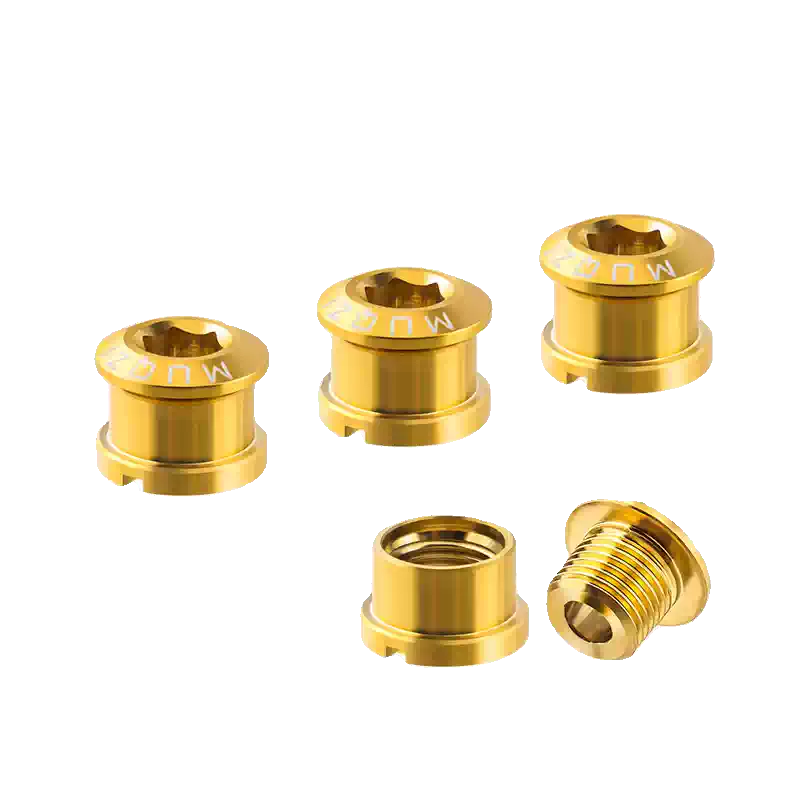 钛合金对锁牙盘钉螺丝小轮BMX公路自行车山地车单双盘钉螺丝柱