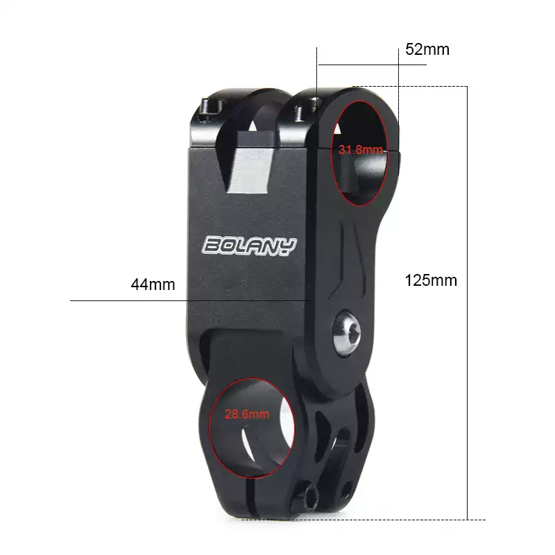 山地车减震把立铝合金避震立管越野旅行自行车配件骑行