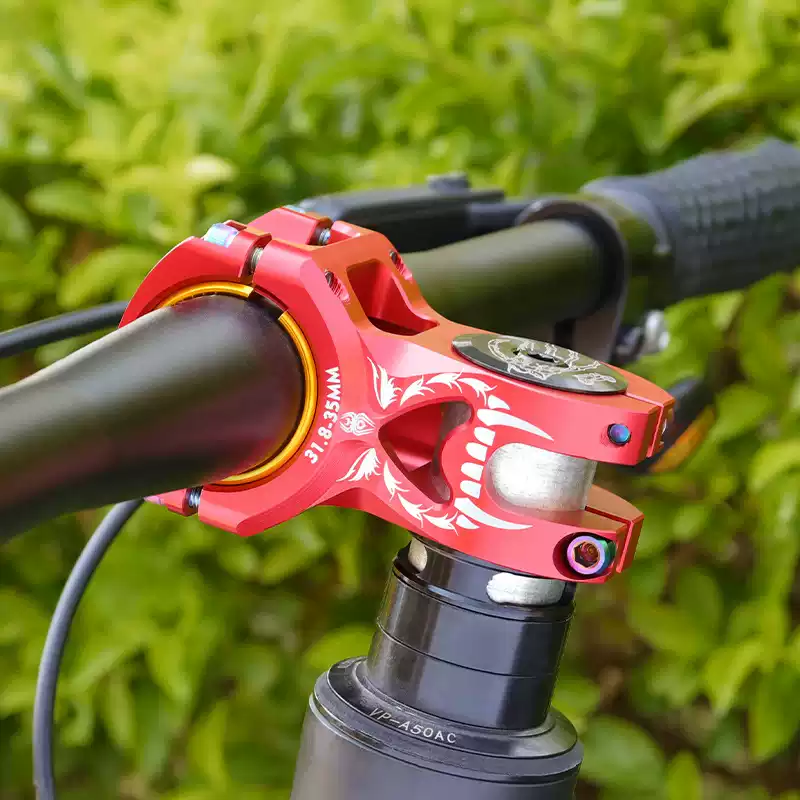 山地自行车短把立管35mm口径31.8铝合金死飞公路车越野立管配件