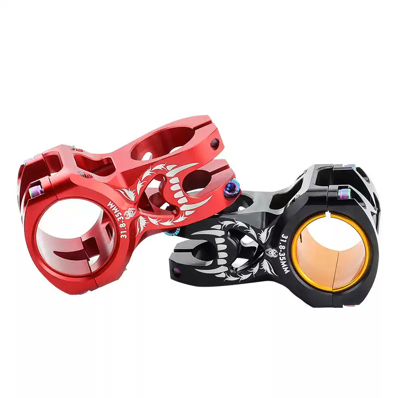 山地自行车短把立管35mm口径31.8铝合金死飞公路车越野立管配件