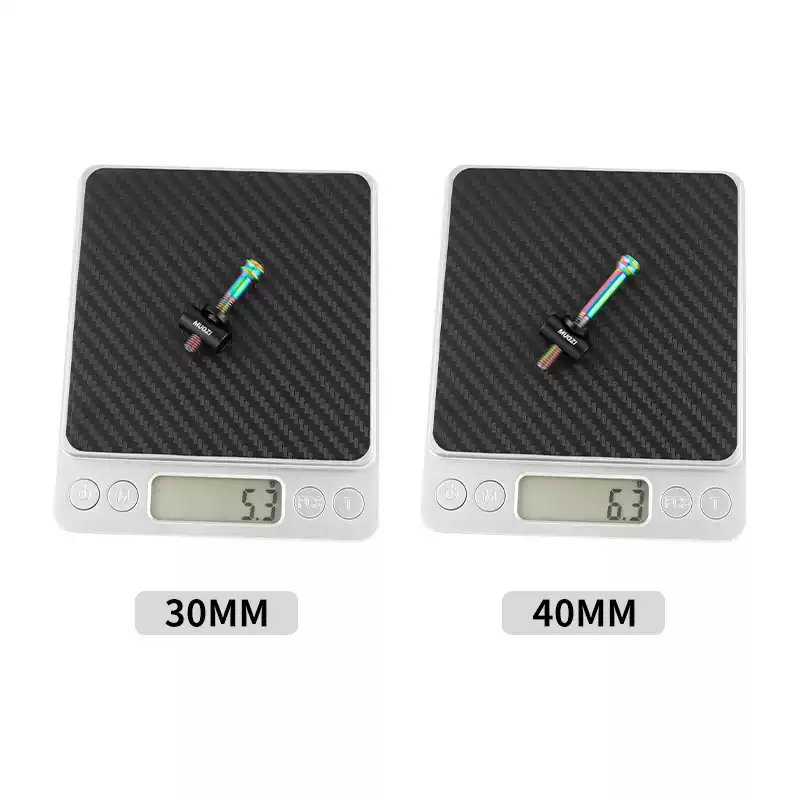 自行车座管座杆钛合金螺丝M5x30/40mm座杆座弓对锁固定螺丝