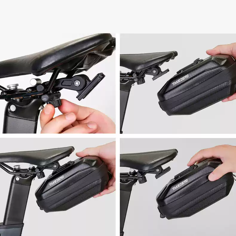 自行车硬壳尾包自行车EVA鞍座包山地车公路车后包骑行装备配件