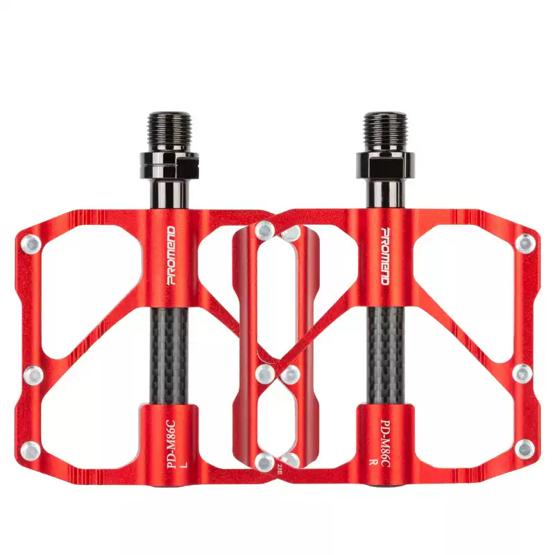 自行车脚踏铝合金碳纤维管公路车脚踏板山地车3培林脚蹬单车配件