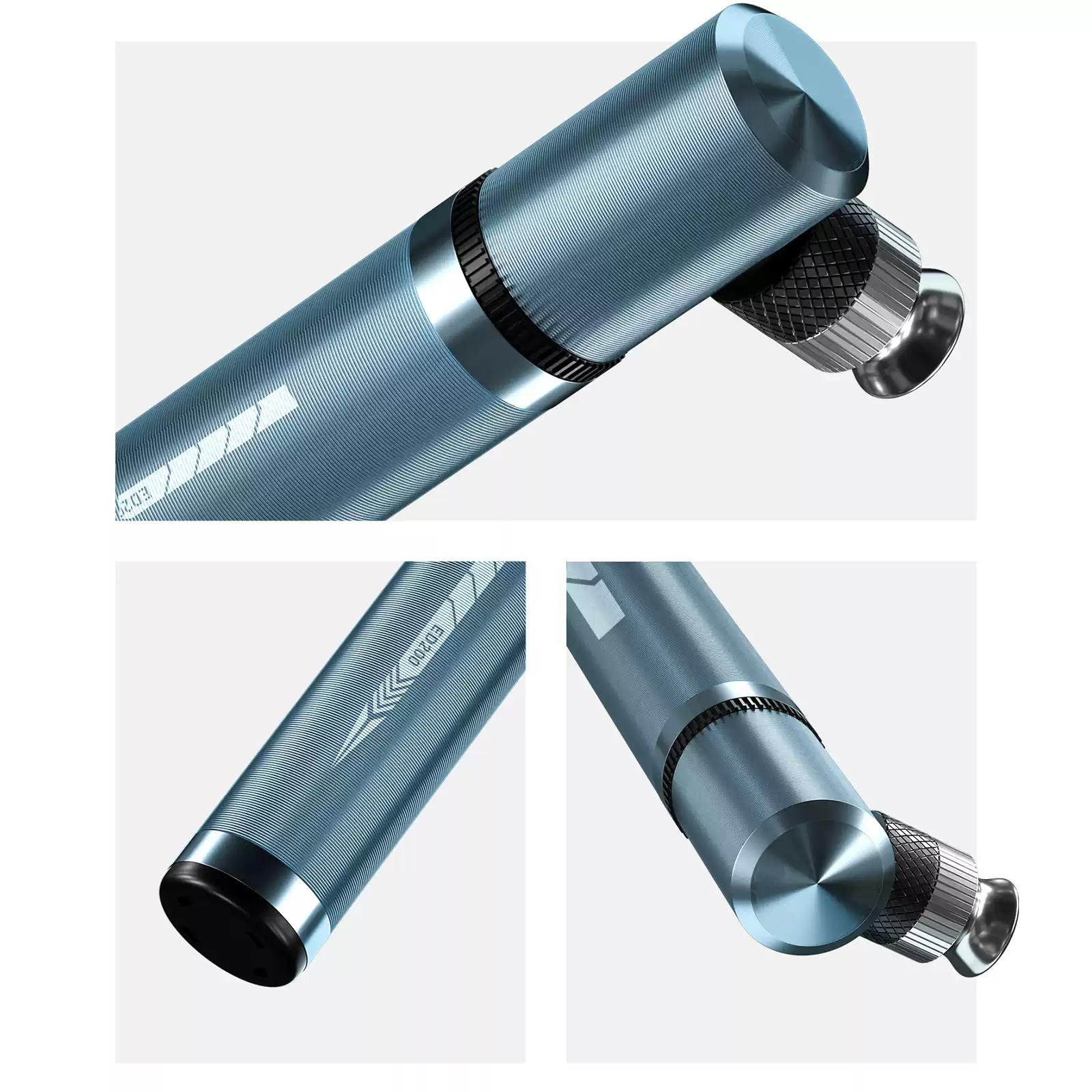 公路车便携山地自行车铝打气筒美法嘴迷你篮球家用气筒骑行装备