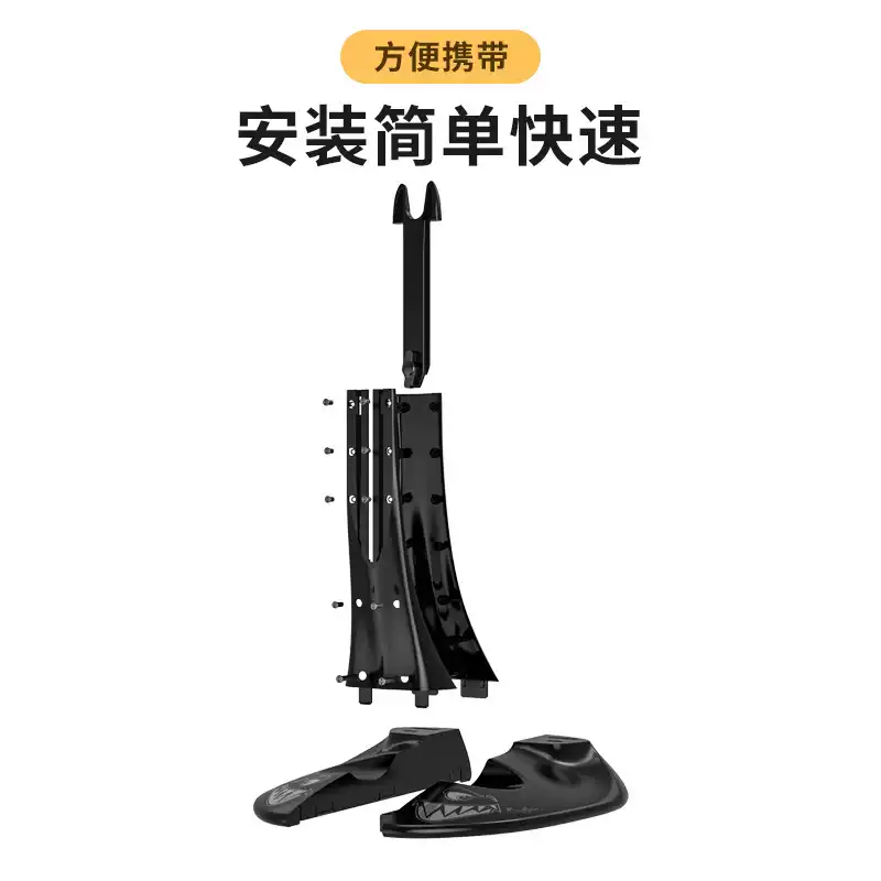 自行车公路车停车架 山地车可调节支撑脚撑支架 单车户外骑行配件