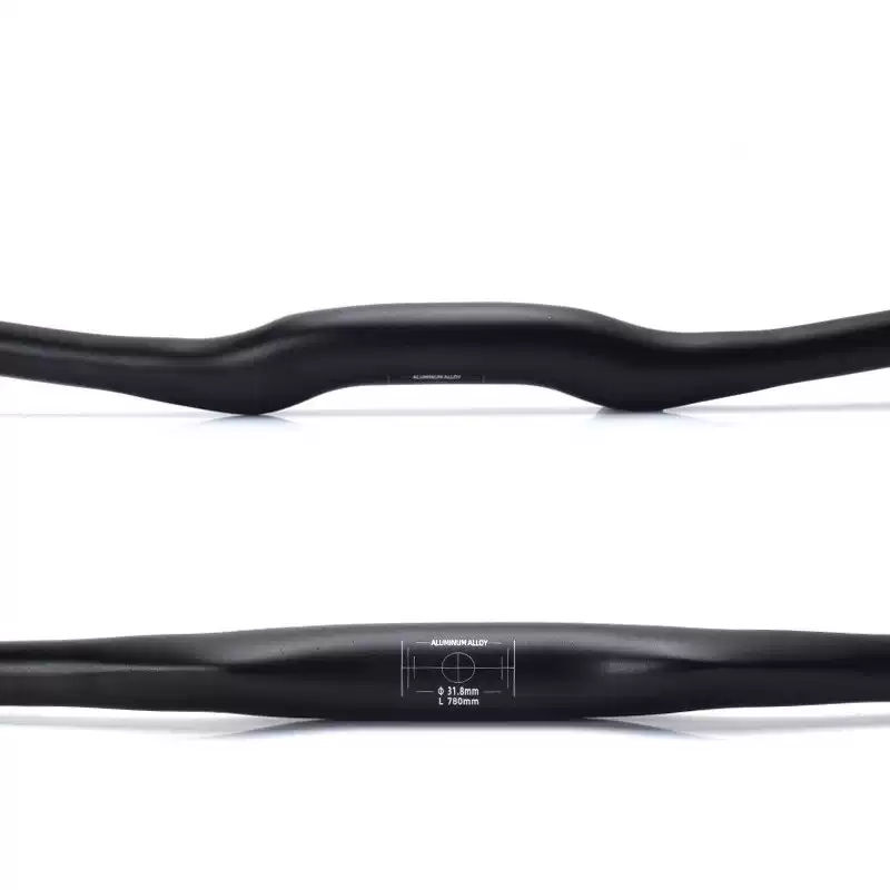 山地自行车车把弓箭型车把铝合金 大燕把把横骑行公路车零配件