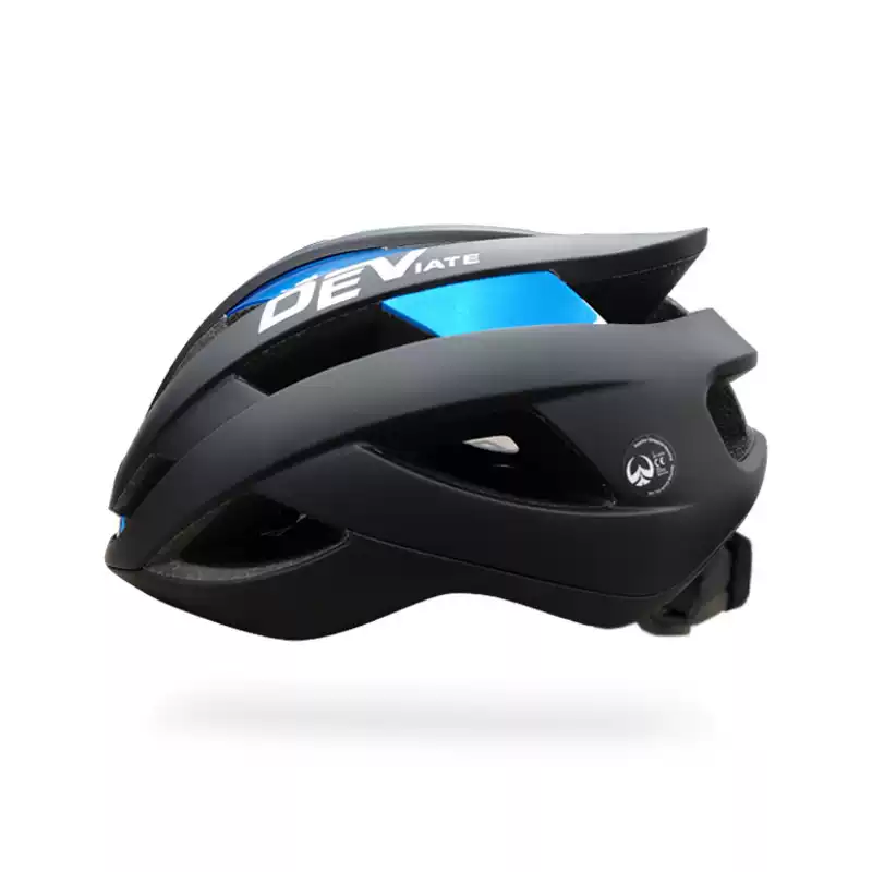 骑行头盔磁扣自行车破风山地车透气一体成型环法男女安全帽