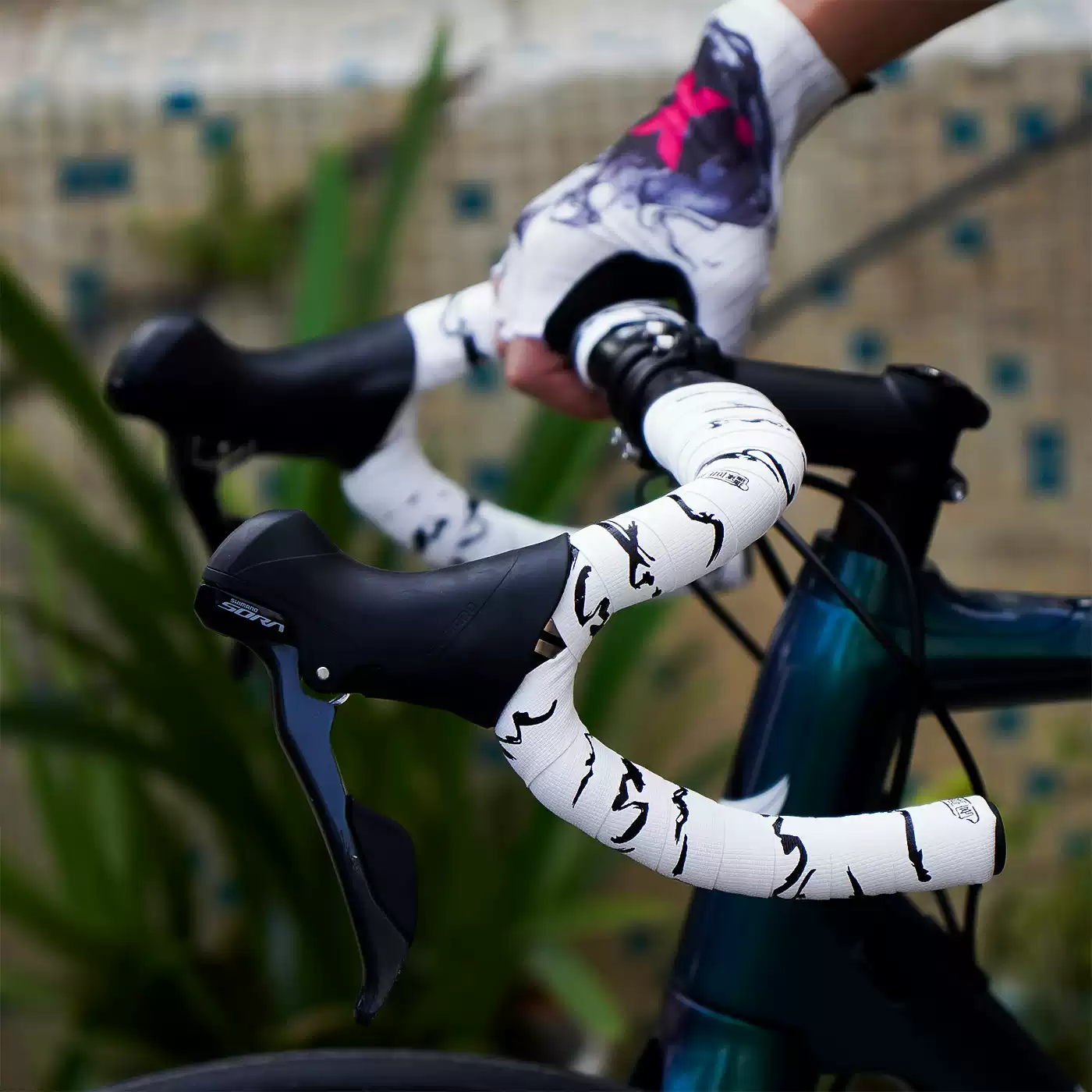 公路车把带自行车把手绑带死飞弯把防滑缠绕带中国风骑行装备