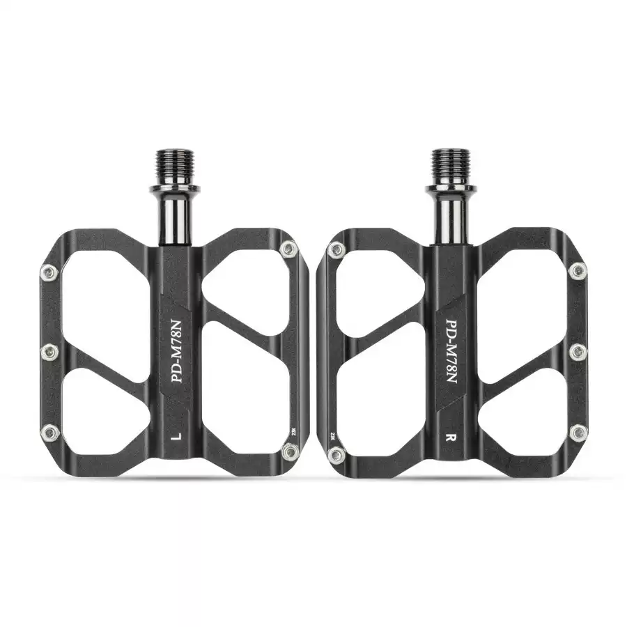 自行车脚踏公路车培林脚蹬铝合金防滑钉折叠车脚踏单车骑行配件