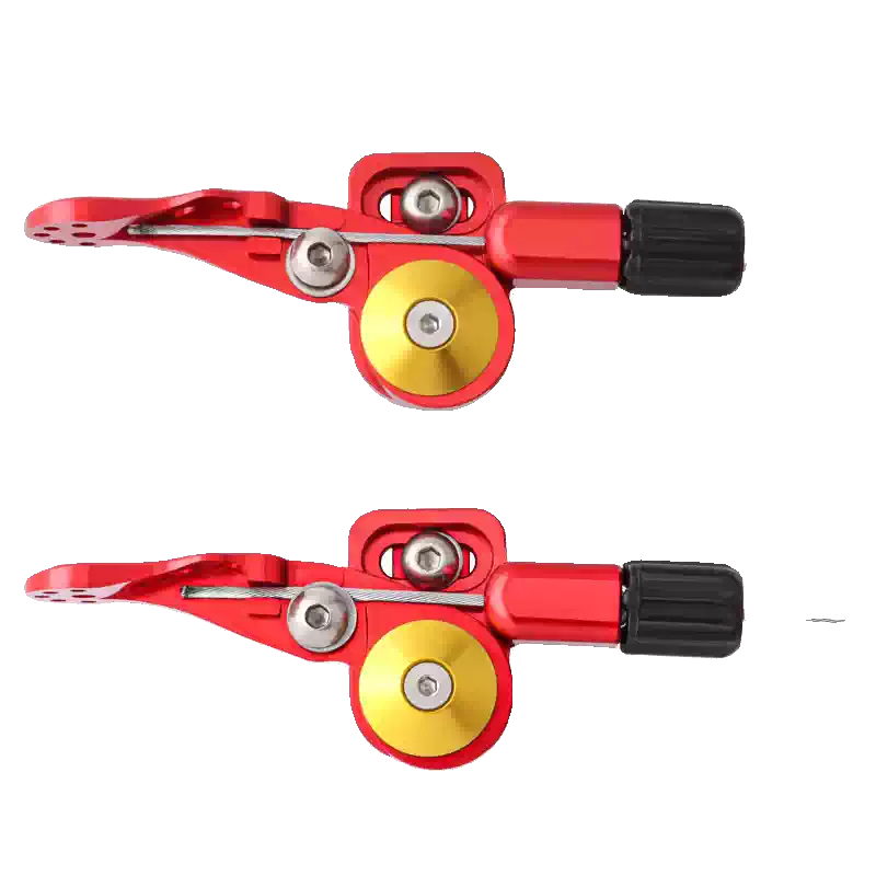 自行车山地车伸缩坐管线控器 升降座管控制器铝合金 线控开关坐杆